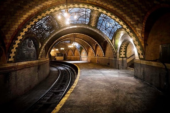 Photo:  NYC's city hall ghost station